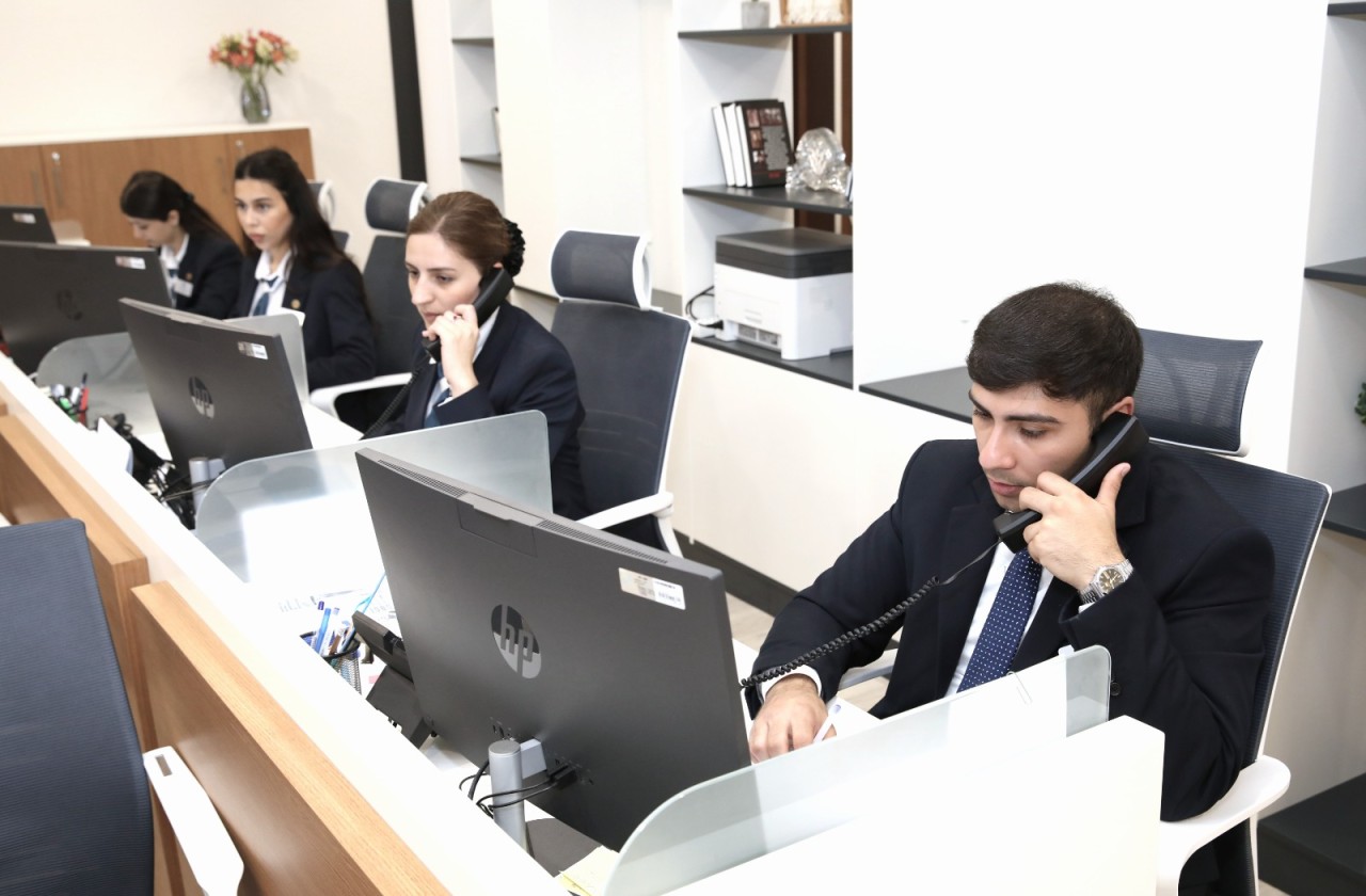 Azərbaycan Həmkarlar İttifaqları Konfederasiyasında yeni mərkəzin açılışı oldu - FOTOLAR